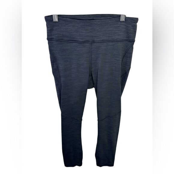 Outdoor Voices TechSweat Core 7/8 Leggings in Space Dye Grey Size M - Picture 1 of 10